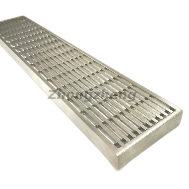 Stainless Steel Heelguard Bathroom Internal & External Drainage Grate